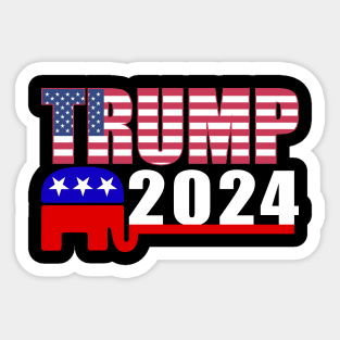 Trump 2024 Sticker